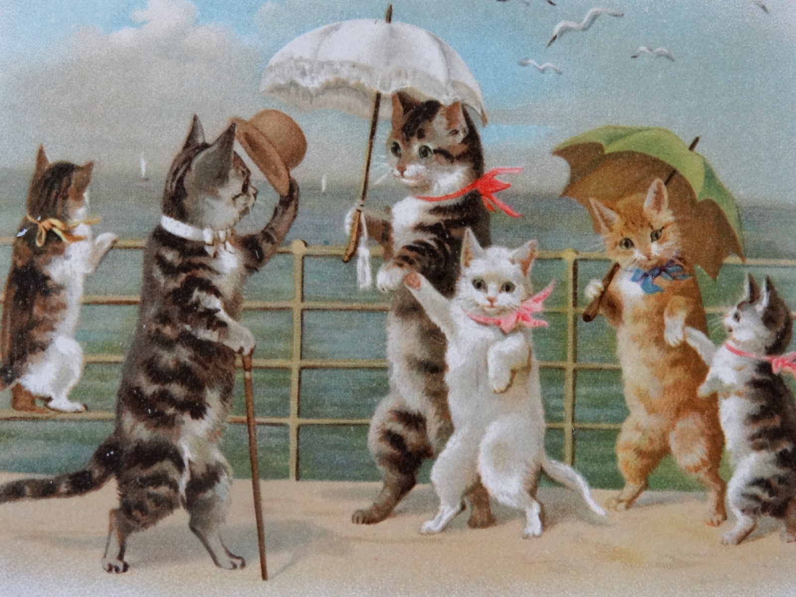 Советские открытки с котятами